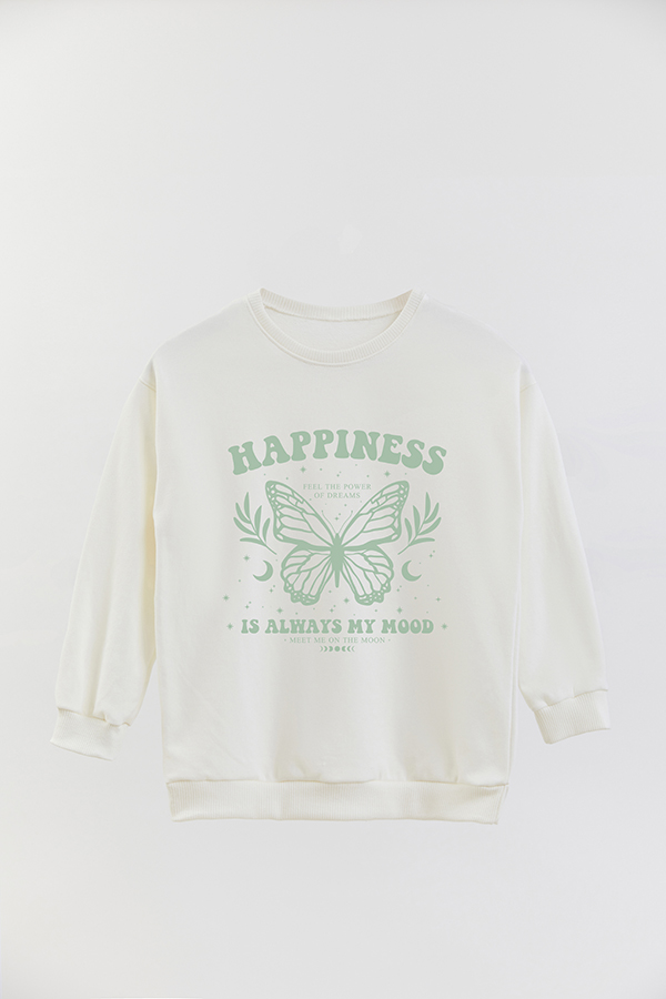 BUZO CREWNECK RUSTICO GIRL CUTE GIRLY MY MOOD