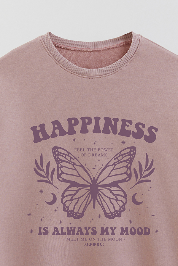 BUZO CREWNECK RUSTICO GIRL CUTE GIRLY MY MOOD