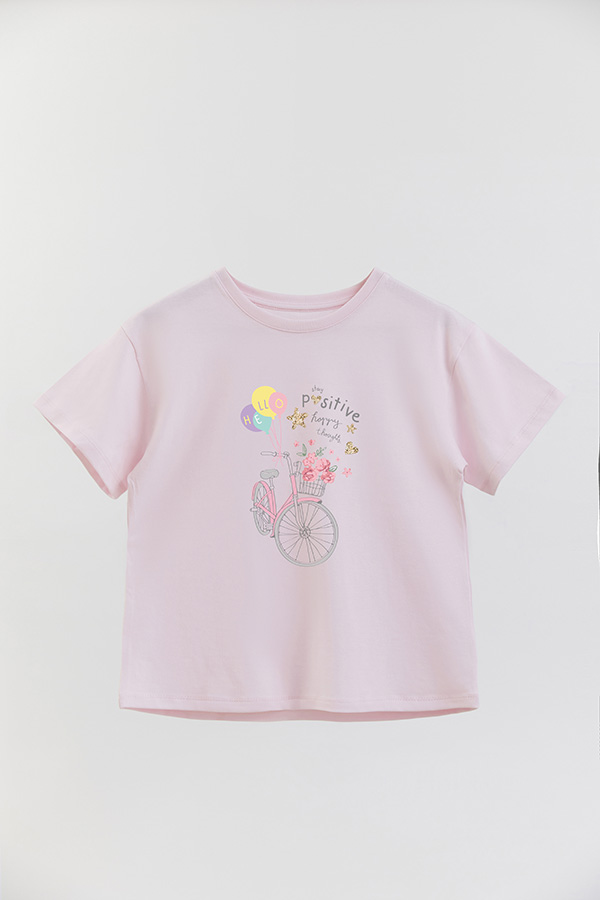 REMERA GIRL OVER STAY POSITIVE