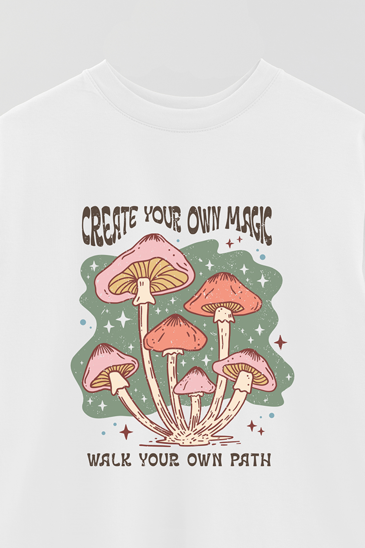 REMERA OVER ESTAMPADA BH CREATE YOUR OWN MAGIC