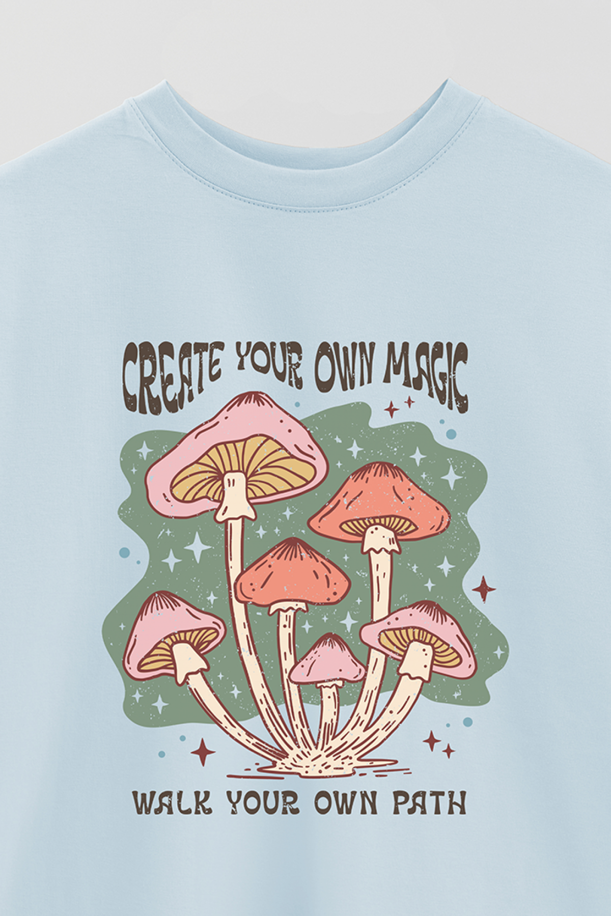 REMERA OVER ESTAMPADA BH CREATE YOUR OWN MAGIC