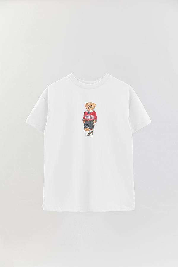 REMERA OVER ESTAMPADA UNISEX BEAR SPORT SWEATSHIRT