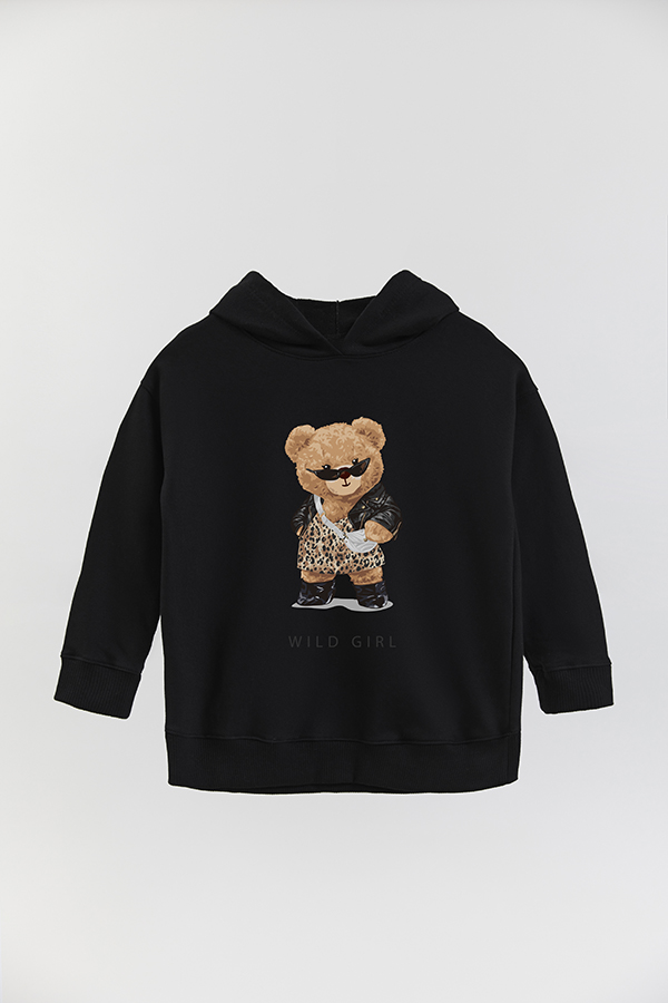HOODIE RUSTICO KID TEDDY WILD GIRL