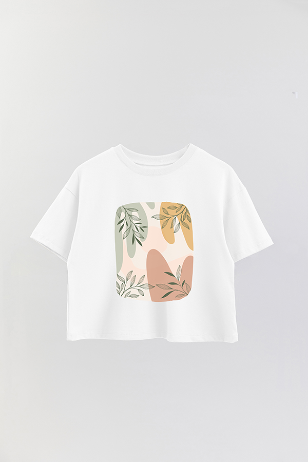REMERA CROP ESTAMPADA ART 150