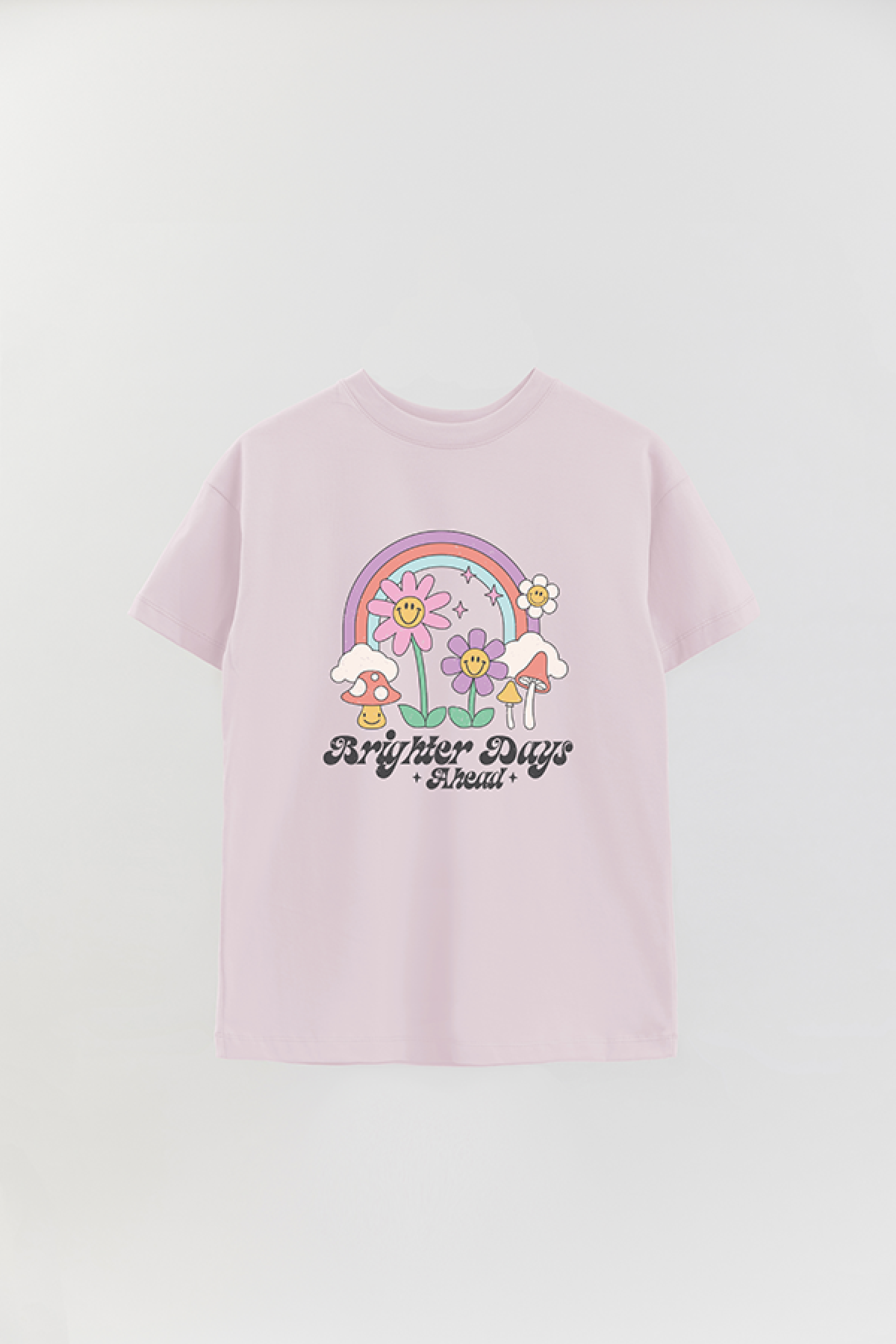 REMERA OVER ESTAMPADA RT2 BRIGHTER DAYS AHEAD