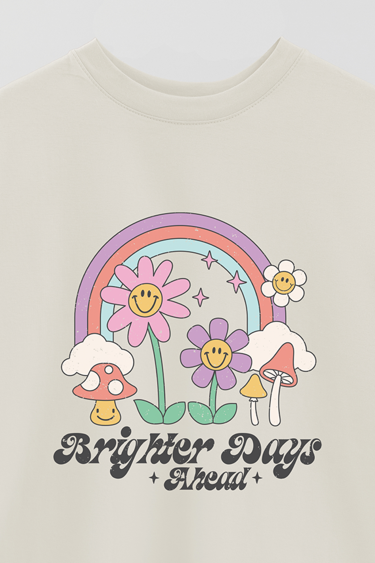 REMERA OVER ESTAMPADA RT2 BRIGHTER DAYS AHEAD