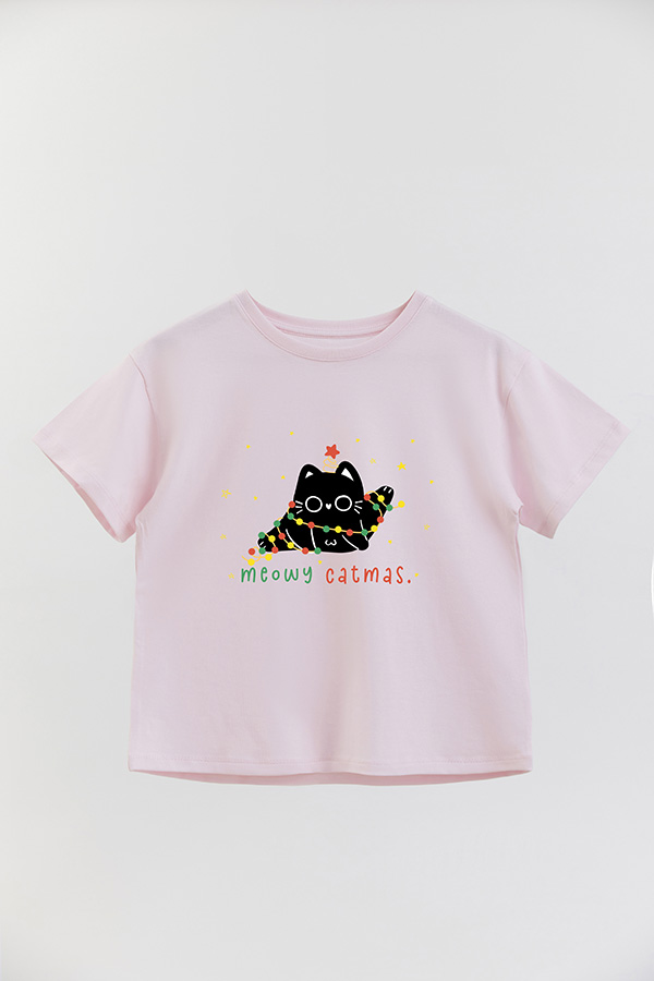 REMERA GIRL OVER JINGLE CAT 17