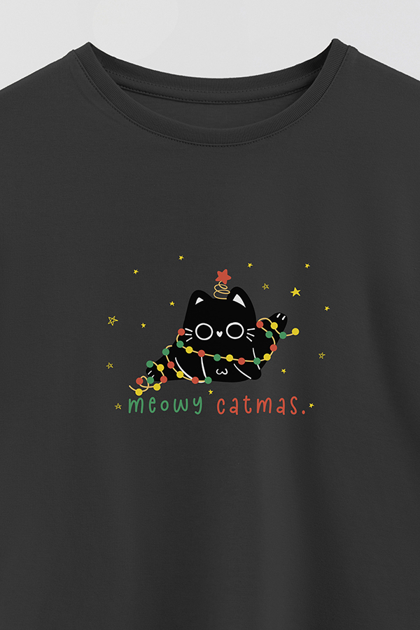 REMERA GIRL OVER JINGLE CAT 17