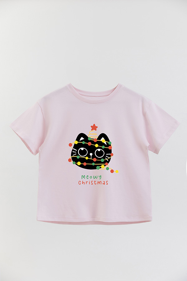REMERA GIRL OVER JINGLE CAT 27