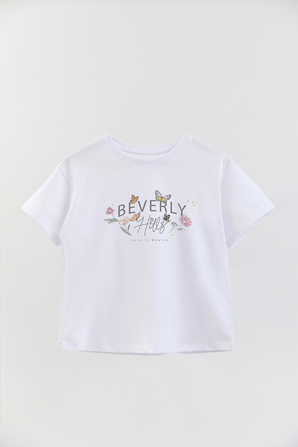 REMERA GIRL OVER BEVERLY HILLS