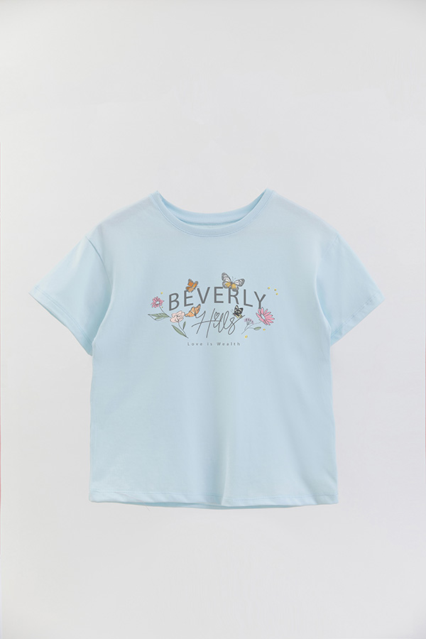 REMERA GIRL OVER BEVERLY HILLS