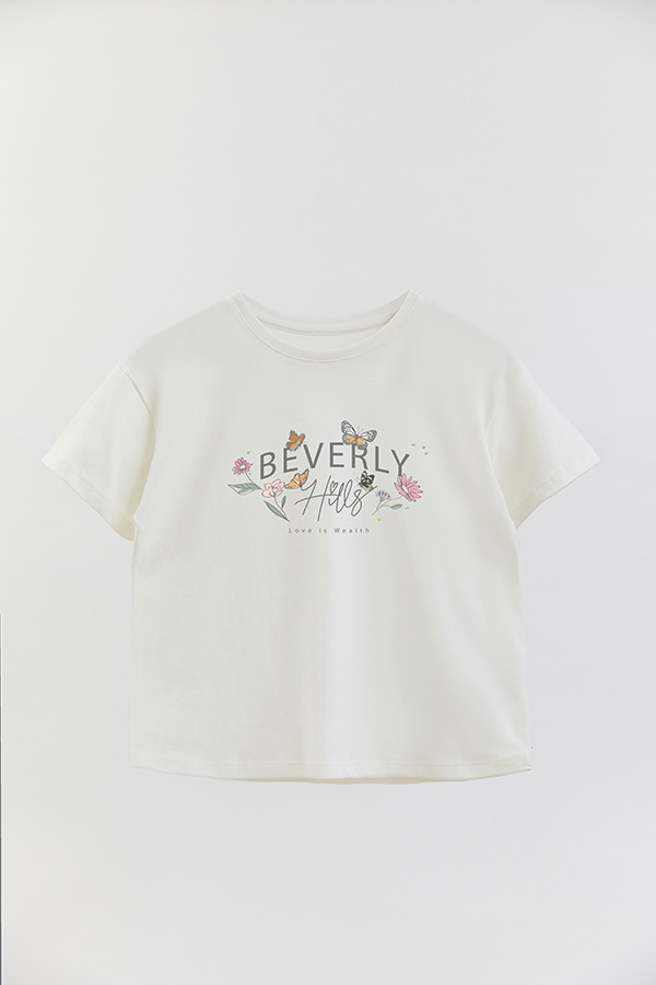 REMERA GIRL OVER BEVERLY HILLS