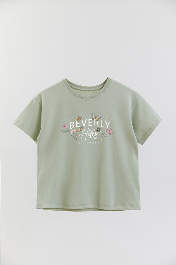 REMERA GIRL OVER BEVERLY HILLS
