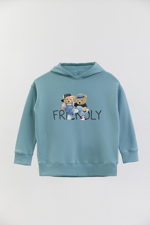 HOODIE RÚSTICO BOY TEDDY FRIENDLY