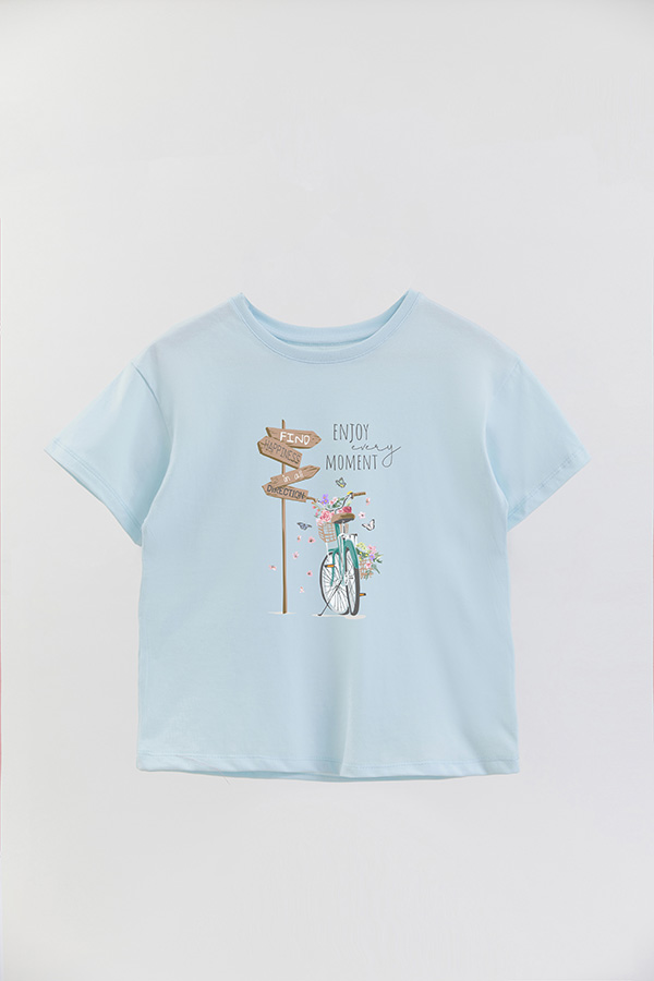 REMERA GIRL OVER ENJOY EVERY MOMENT