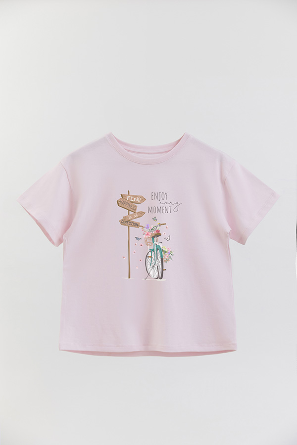 REMERA GIRL OVER ENJOY EVERY MOMENT