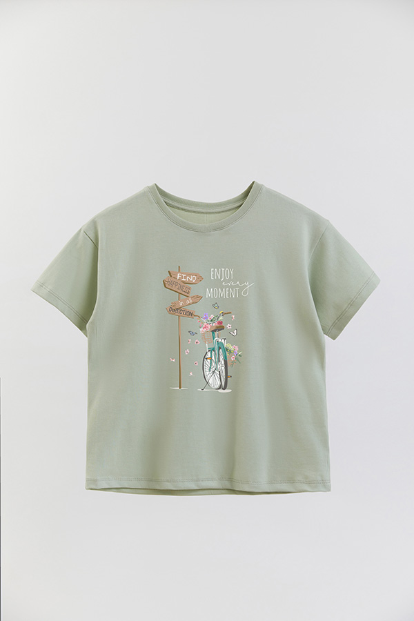 REMERA GIRL OVER ENJOY EVERY MOMENT