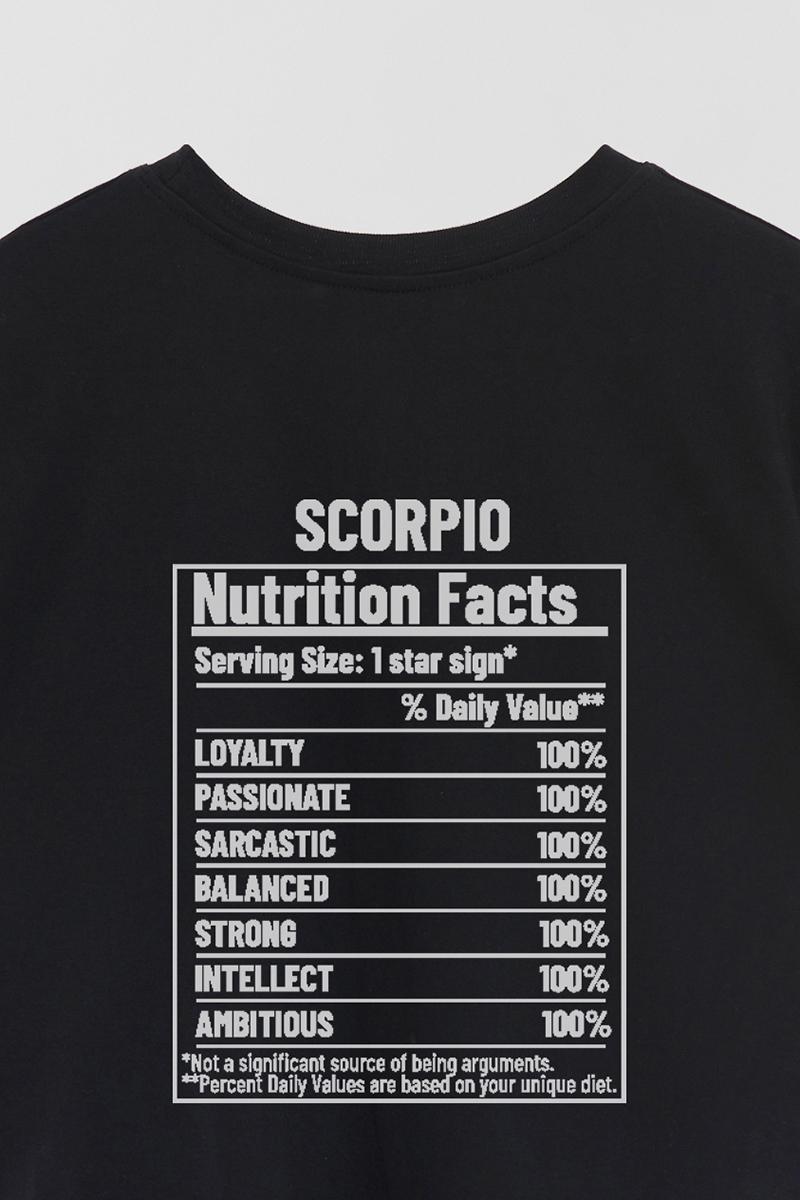 REMERA OVER ESTAMPADA UNISEX TBL SCORPIO