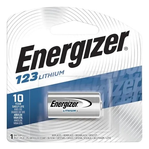 PILA CR123A ENERGIZER  X UNIDAD