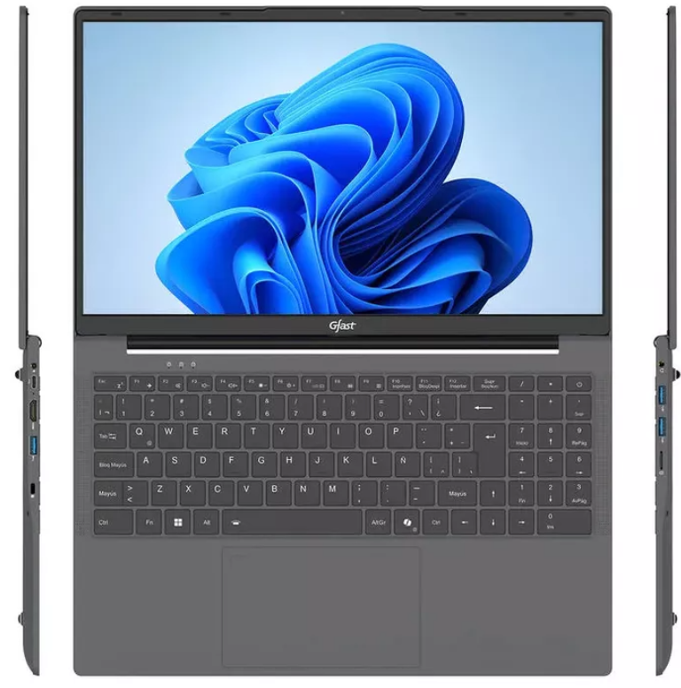 NOTEBOOK AMD RYZEN 3 3200U/ WIN11/ GFAST N-321R/ 8GB (HASTA 64GB MAX)/ SSD 240GB M.2/ 15.6" HD/ NBMR38GS215W11
