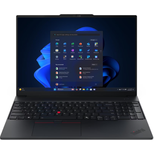 NOTEBOOK AMD RYZEN AI 7 250/ WIN11 PRO (DSP)/ LENOVO THINKPAD E16 G3/ 16GB DDR5 (2 SLOTS MAX 64GB DDR5 5600MHZ)/ 512GB NVME 2242/ 16" WUXGA IPS/ GTIA 1 AÑO/ 21SU0008AC/ (1111790) ARG