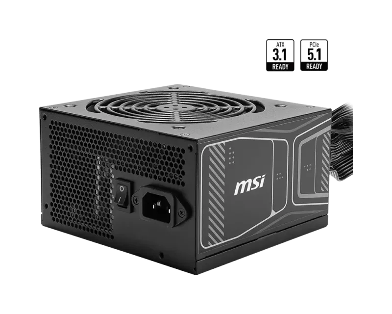 FUENTE ATX 850W 80 PLUS GOLD MSI MAG A850GN PCIE5