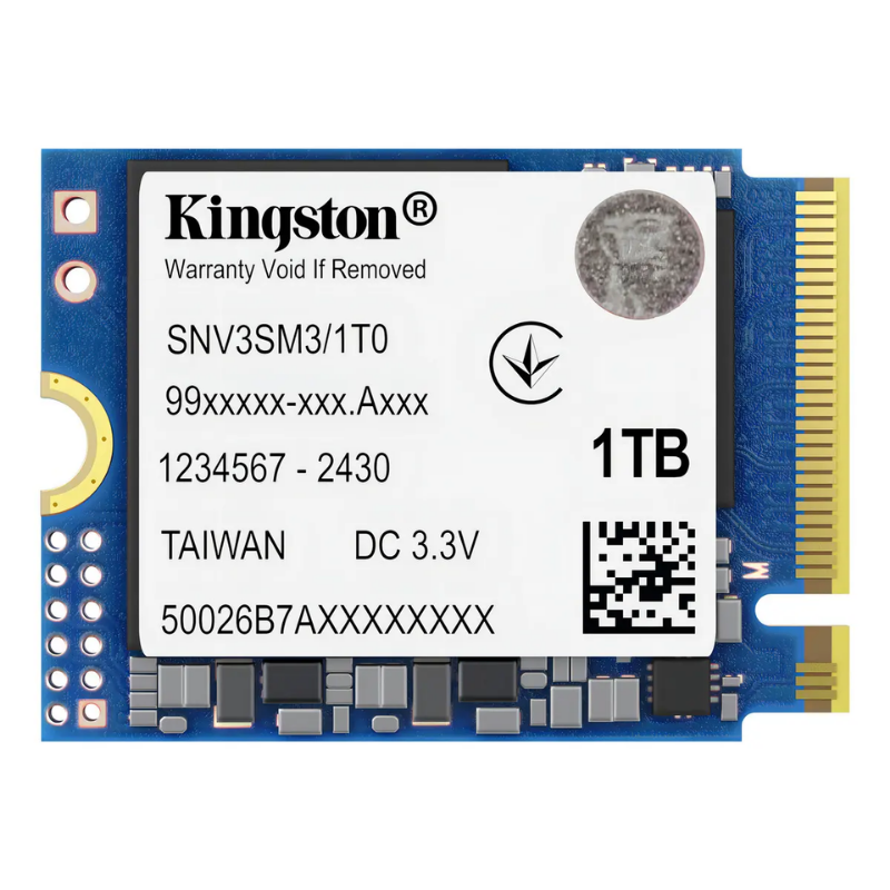HD SSD NVME 1TB KINGSTON SNV3S G4 PCIE 4.0 2230