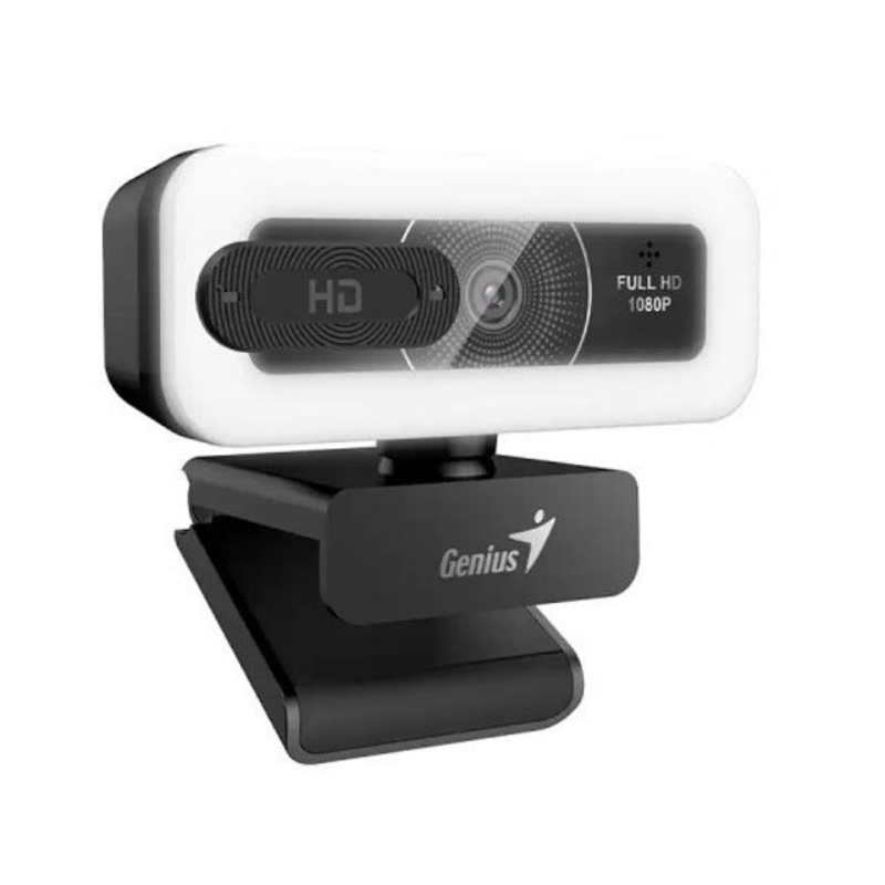WEBCAM GENIUS FACECAM LIGHT BLACK HD 1080P