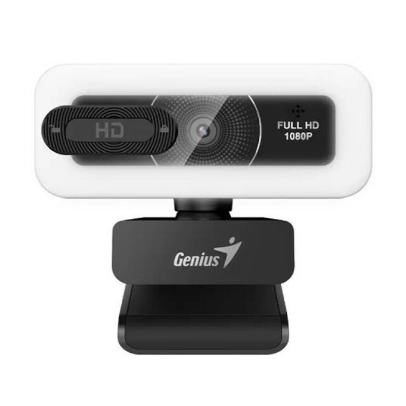 WEBCAM GENIUS FACECAM LIGHT BLACK HD 1080P