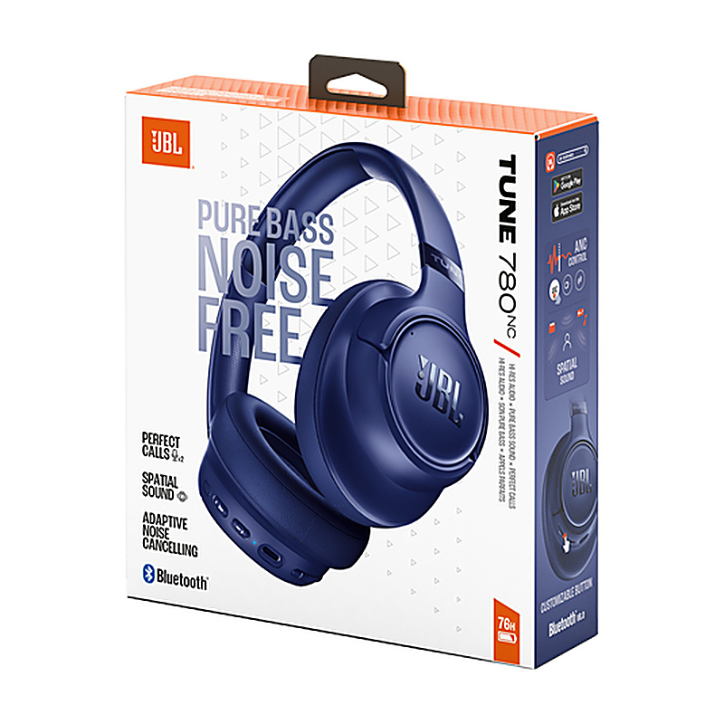 AURICULAR BLUETOOTH JBL TUNE780NC NOISE AZUL