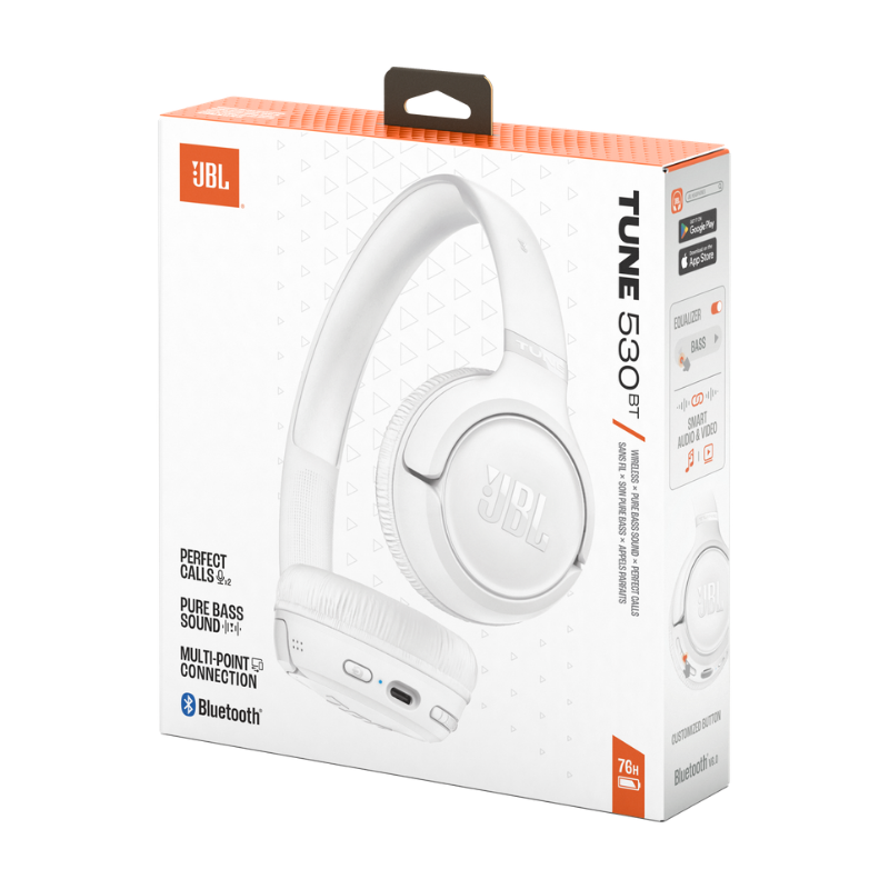 AURICULAR JBL T530 BLUETOOTH BLANCO