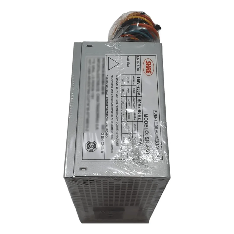 FUENTE 550W SLIM P/GAB SLIM SHURE 6,2 * 12,5 * 10 CM