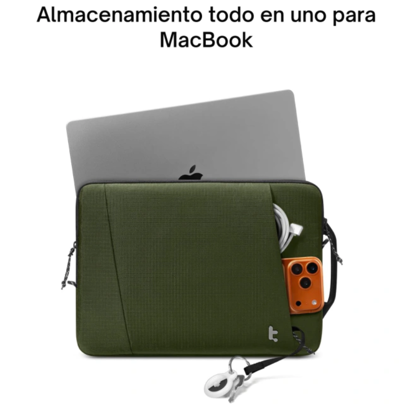 FUNDA MACBOOK 16 ESSENSE A35 A03067 TOMTOC GREEN