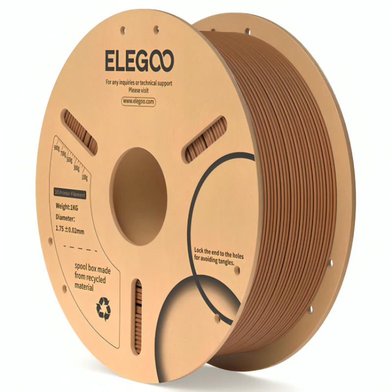 FILAMENTO PLA BRONCE RELLENO ELEGOO 1KG 50.203.0465