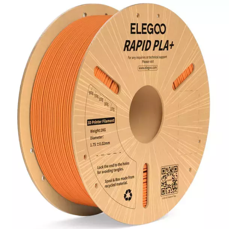 FILAMENTO PLA NARANJA ELEGOO 1KG 50.203.0120