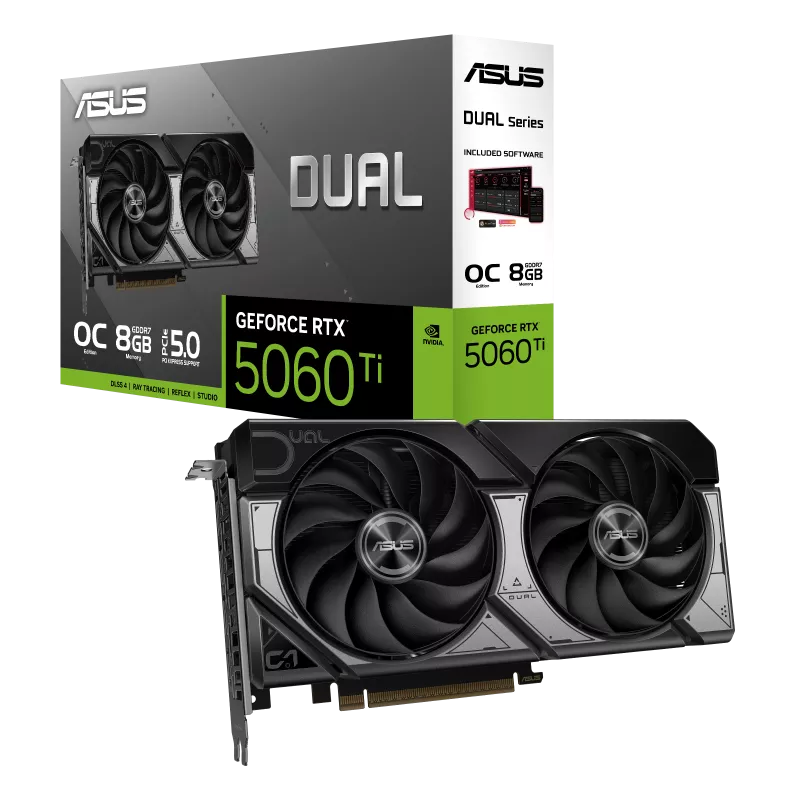 PLACA DE VIDEO 8GB RTX 5060TI ASUS DUAL