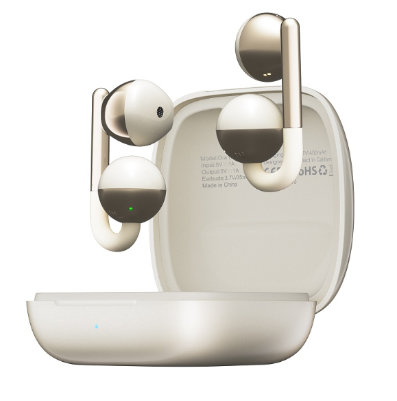 AURICULAR BLUETOOTH KIESLECT ORA EARNING POD BEIGE