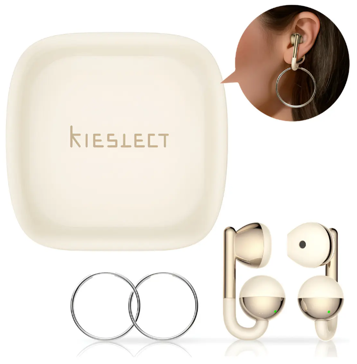 AURICULAR BLUETOOTH KIESLECT ORA EARNING POD BEIGE