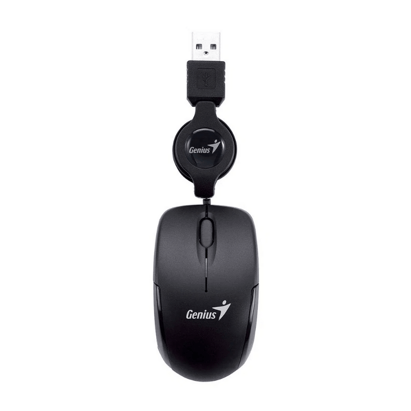 MOUSE GENIUS USB MICROTRAVELER V2 NEGRO