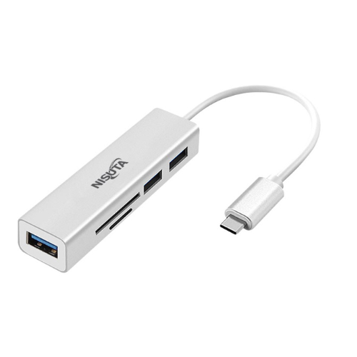 DOCKING MACBOOK  USB-C A USB X3/LECTOR DE MEMORIAS NSUCDUT