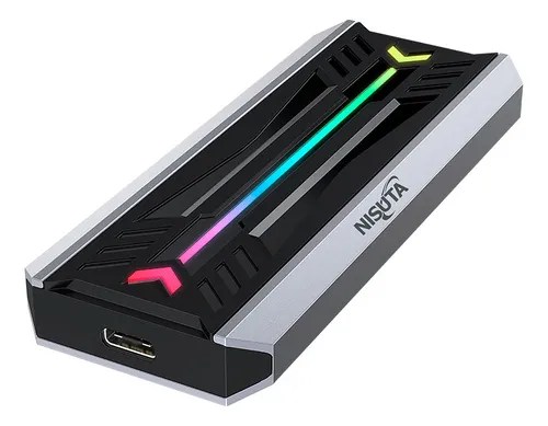GAVETA EXTERNA USB 3.2 DISCO M.2 SSD NVME NSGASAM24R NISUTA