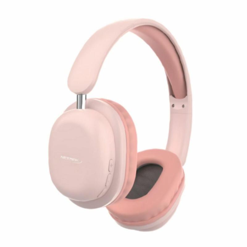 AURICULAR BLUETOOTH/CABLE NETMAK ROSA NM-LIVE
