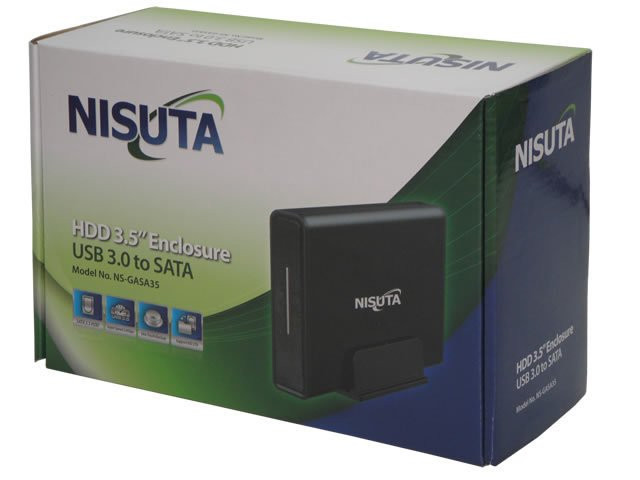 CARRY DISK NS-GASA35 3.5 USB 3.0 NISUTA C/FUENTE