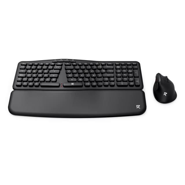 TEC+MOUSE INALAMBRICO ERGONOMICO REDRAGON BS-7162MAX SP