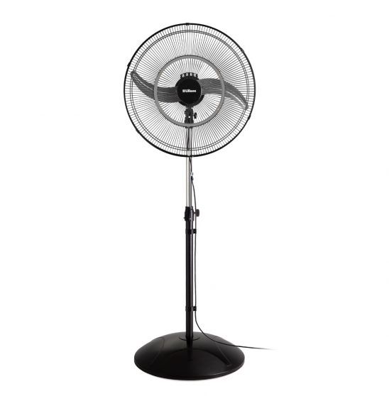 VENTILADOR DE PIE 25`` VP25MCB COOLBREEZE BRISA DE AGUA OPCIONAL  PARRILLA METALICA NEGRA ASPAS METAL ASCILANTE + RECLINABLE+ VP25MCB S/N