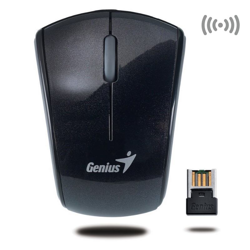 MOUSE GENIUS MICRO TRAVELER  WIFI 900S NEGRO 1200DPI