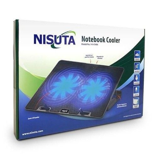 COOLER BASE NB NISUTA NSCN84 HASTA 17"` RECLINABLE C/ LEDS G 6 MESES