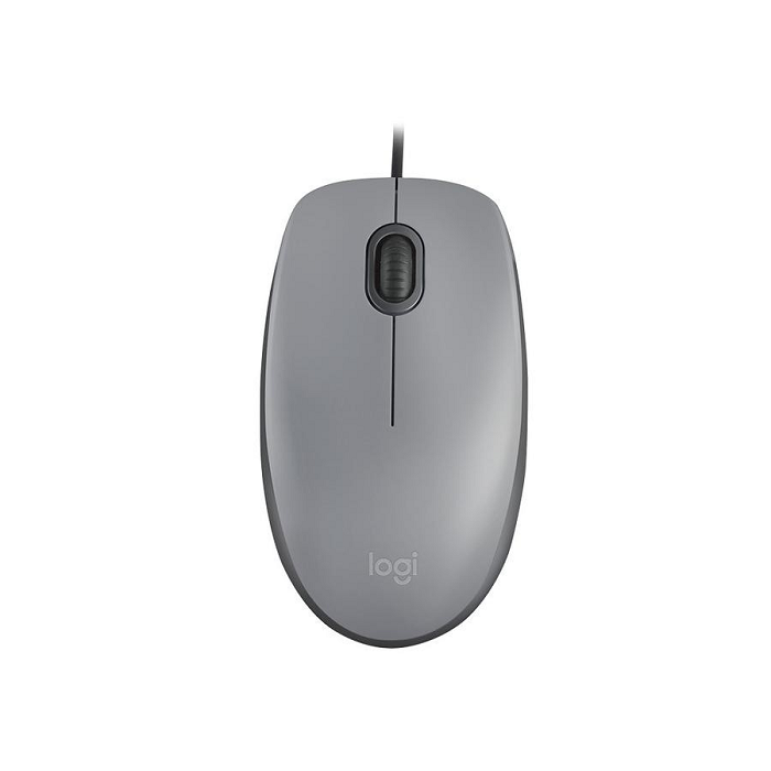 MOUSE LOGITECH USB M110 SILENT GRIS