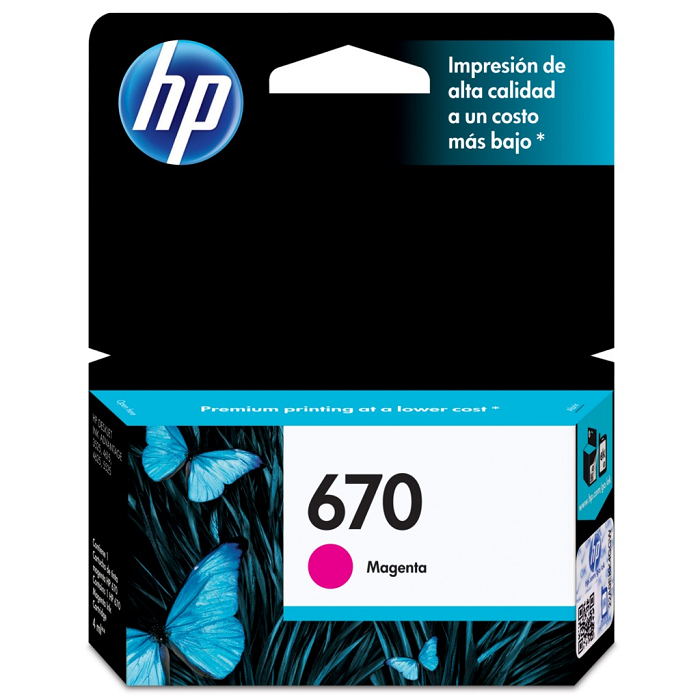 HP 670 MAGENTA P/3525/4615/5525 3.5ML