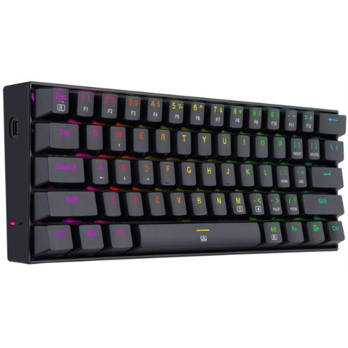 TECLADO USB GAMER REDRAGON K630RGB DRAGONBORN BLACK ES BROWN SWITCHES RGB